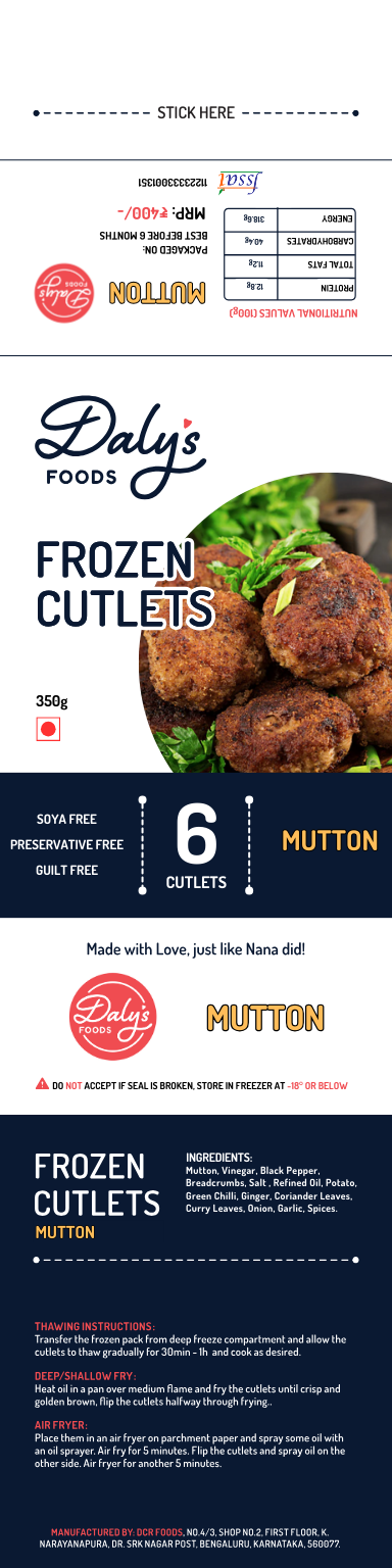 Mutton Cutlets